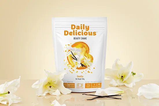 Daily Delicious BEAUTY SHAKE (vanilės skonio)