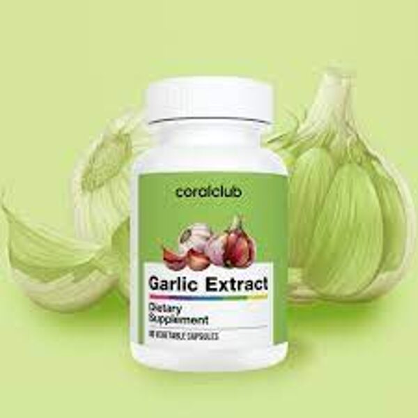 Garlic Extract (90 augalinių kapsulių)